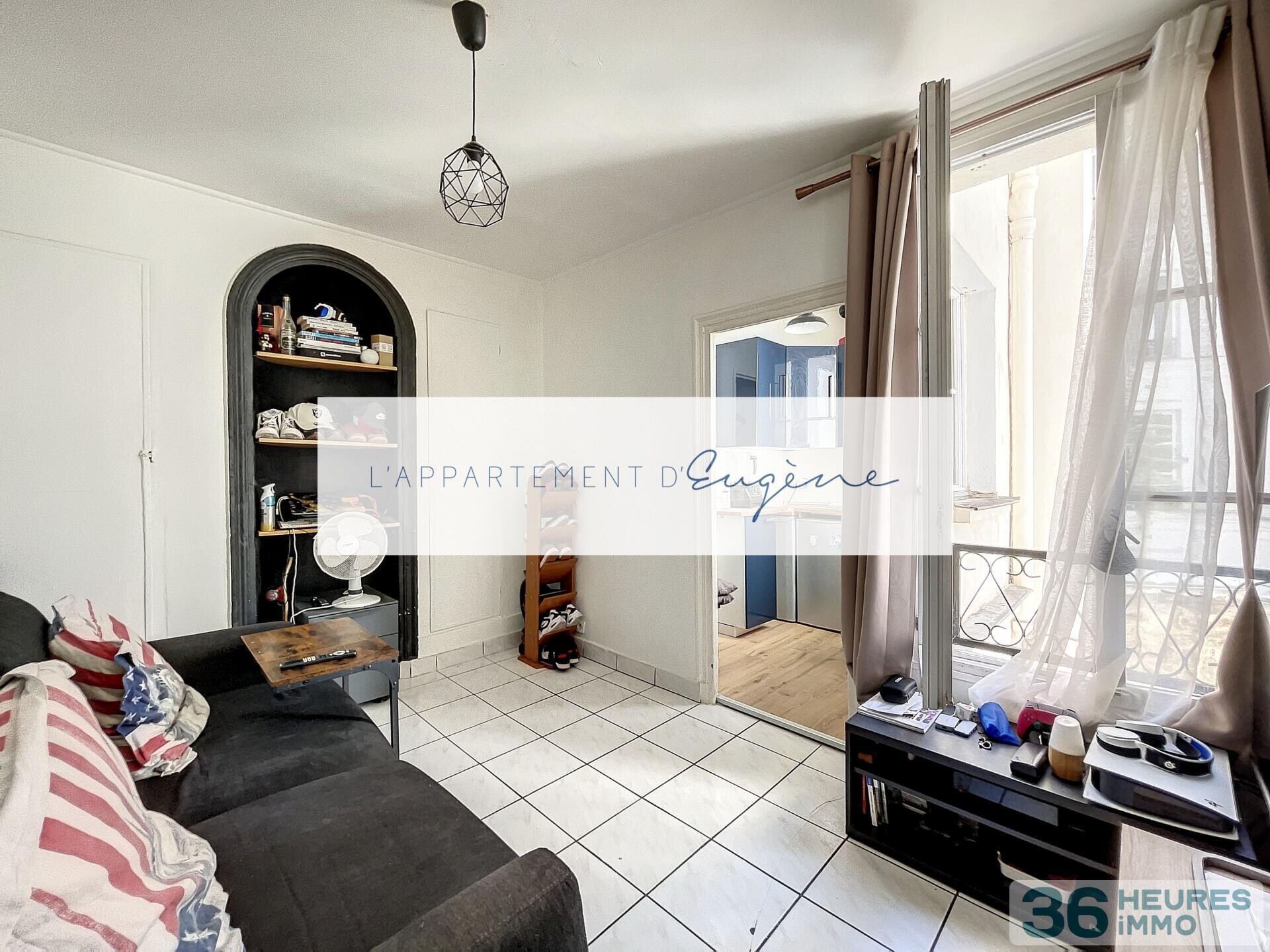 Studio 15 m2 vendu libre - oberkampf