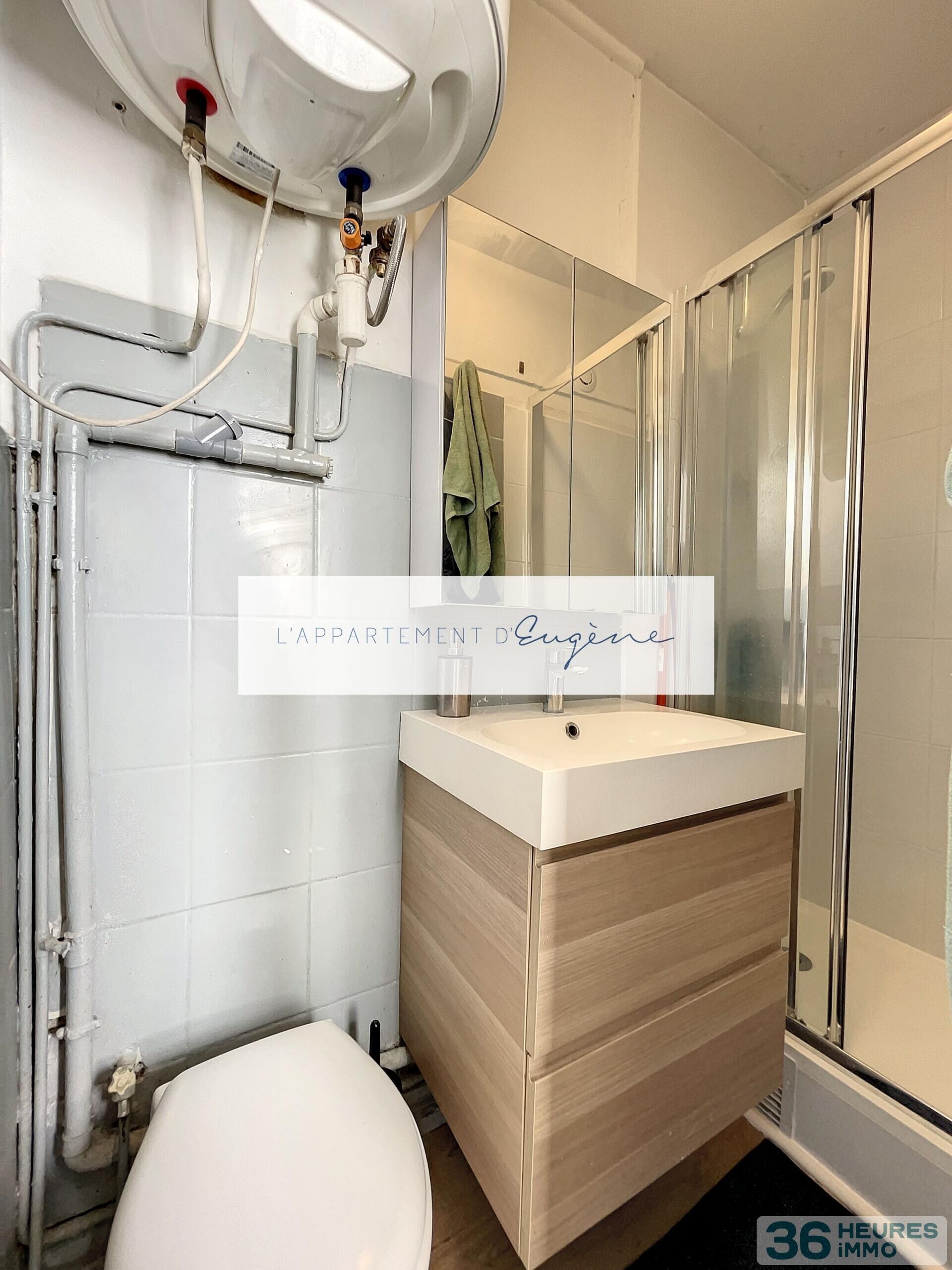 Studio 15 m2 vendu libre - oberkampf
