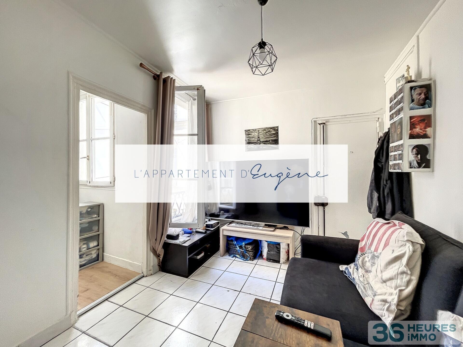 Studio 15 m2 vendu libre - oberkampf