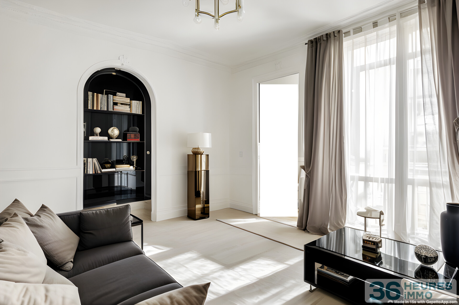 Studio 15 m2 vendu libre - oberkampf