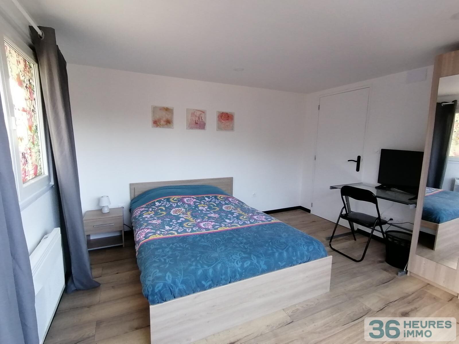 Maison divisée en chambres louées 