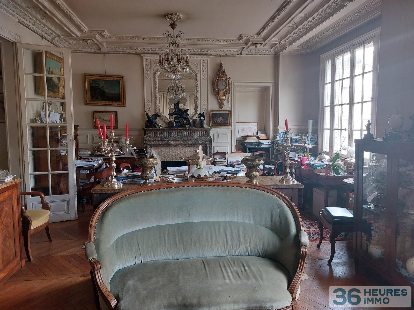 Appartement t4 de 113m²  + chambre de service de 9,00 m² paris 19ème