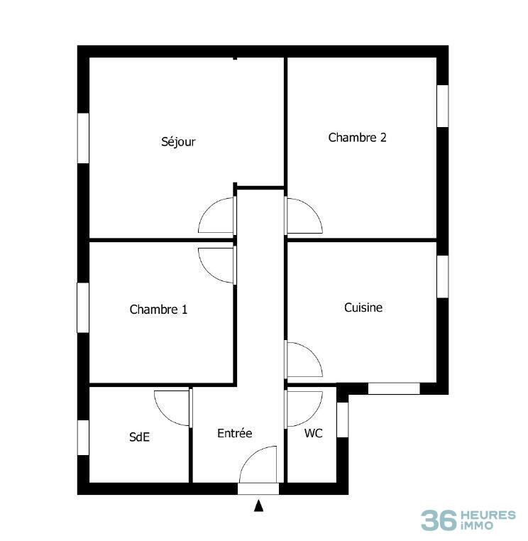 MAISON LAGNY SUR MARNE 3 PIÈCES 58.31 M²