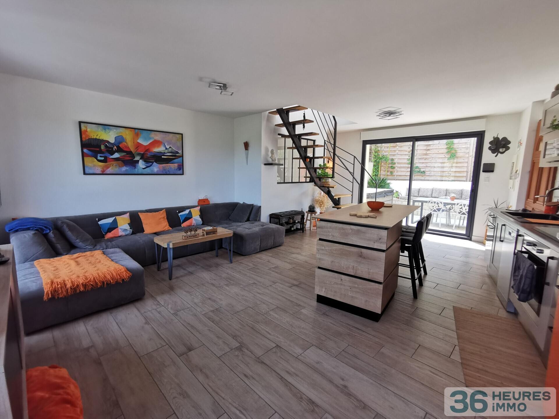 Maison de ville - 4 pièces - 84 m²