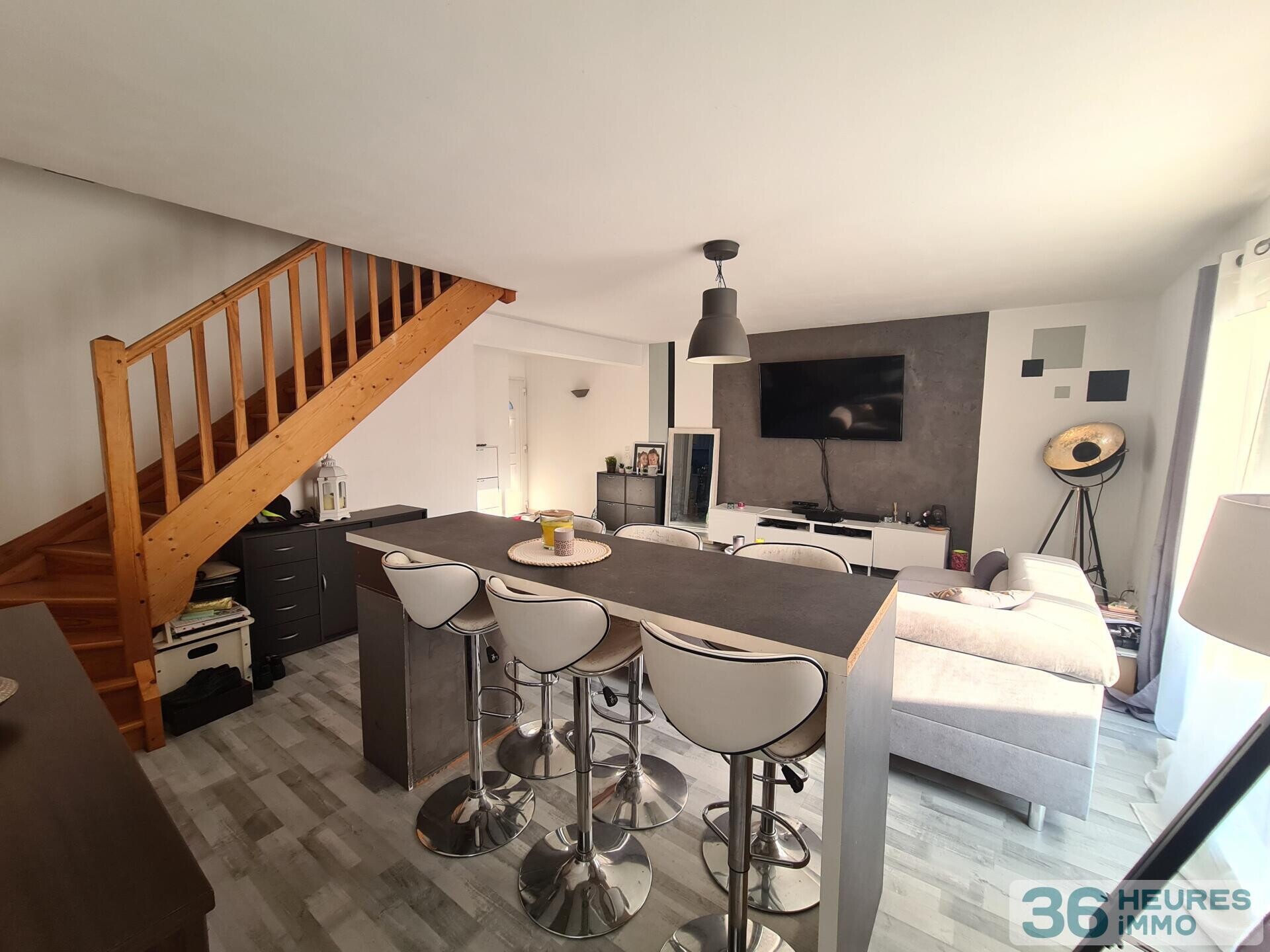  MAISON DE VILLE EN DUPLEX 91M²