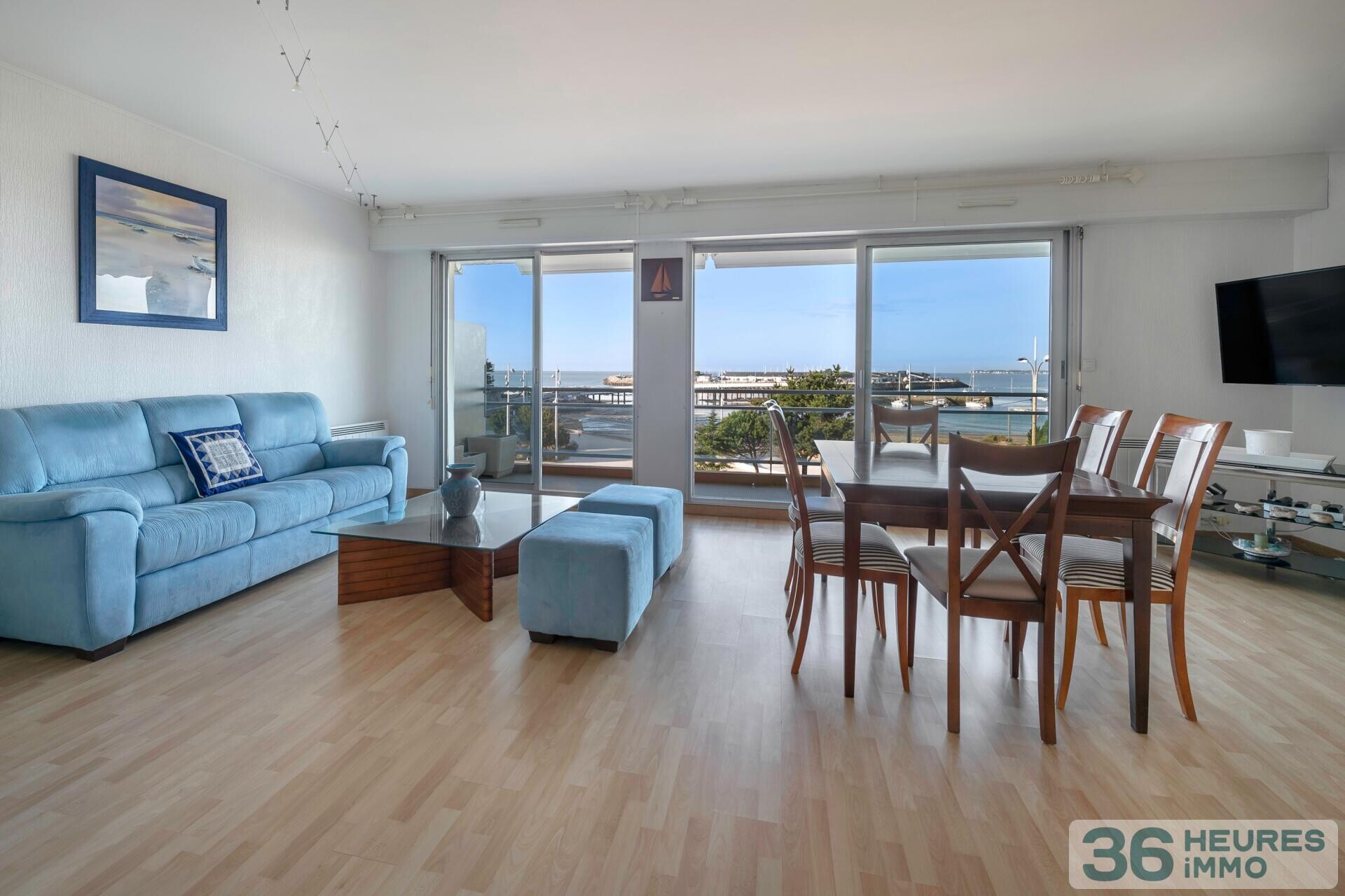 T3 FACE MER - PLAGE, MARCHE et COMMERCES A PIED