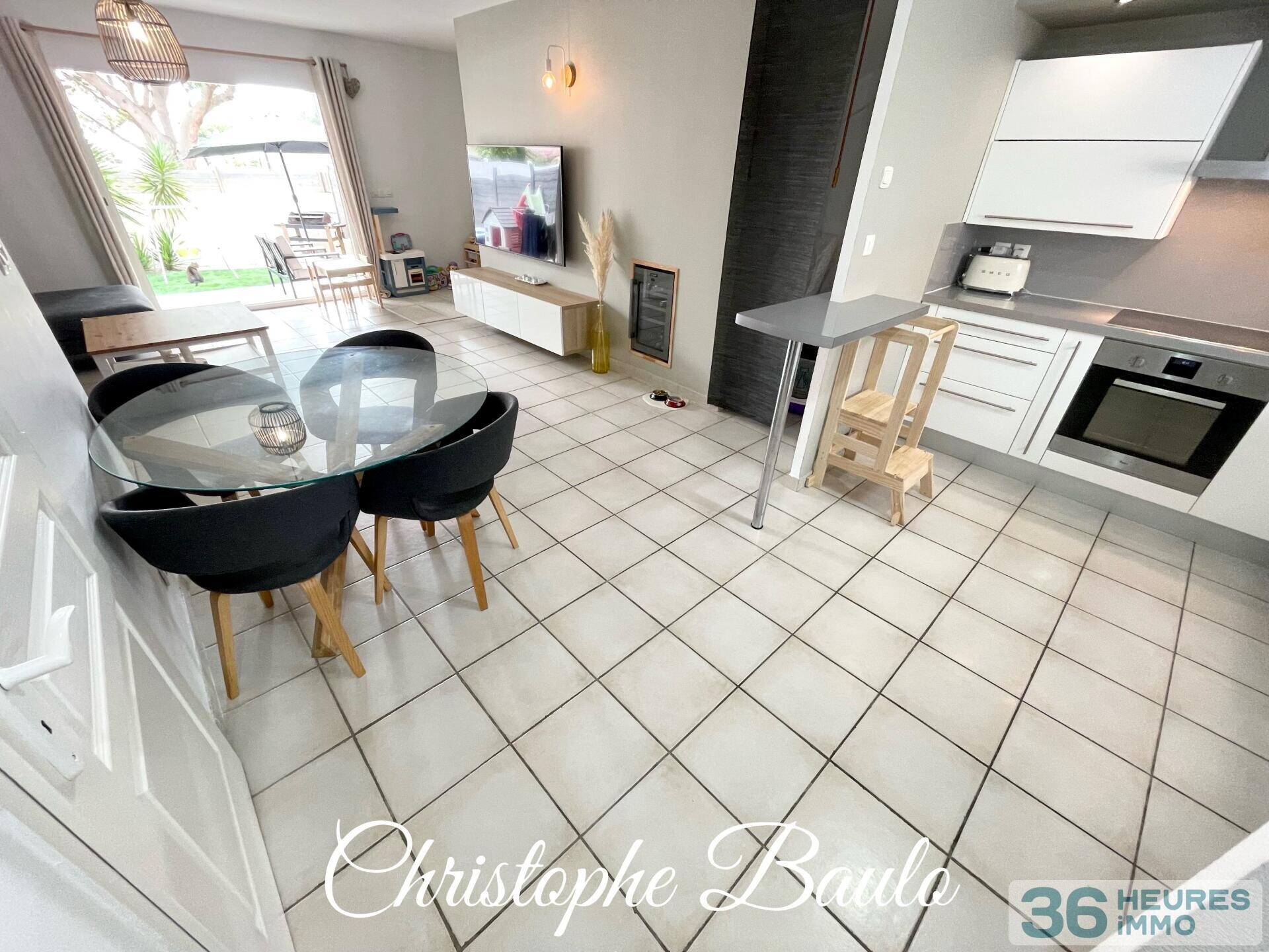 Dépt hérault (34), à vendre à villeneuve-lès-maguelone, maison t4 avec jardin 