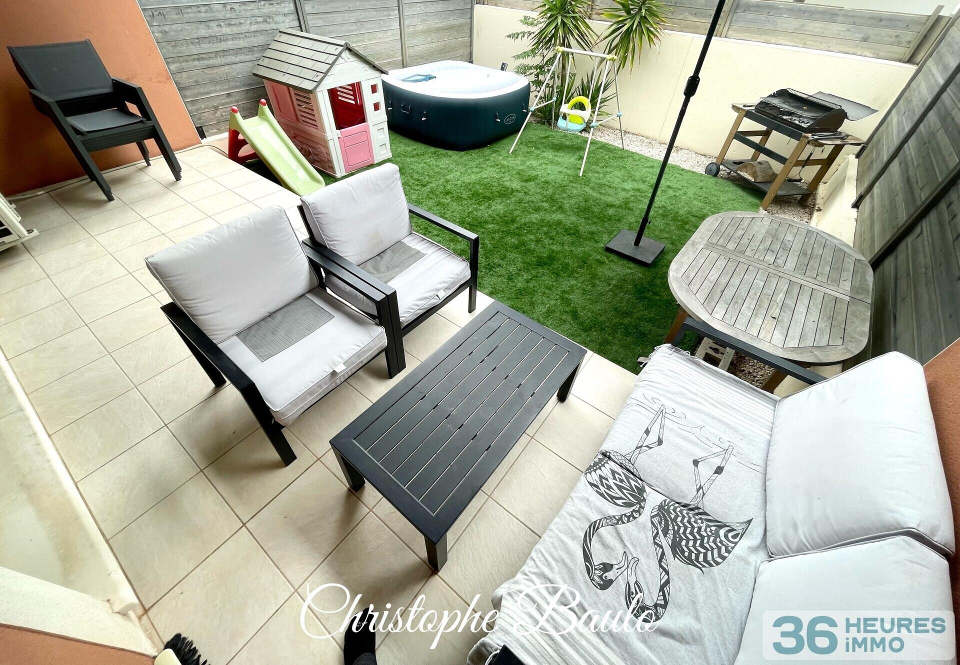 Dépt hérault (34), à vendre à villeneuve-lès-maguelone, maison t4 avec jardin 