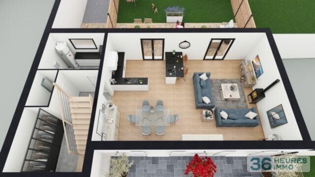 Maison à aménager de 110m²