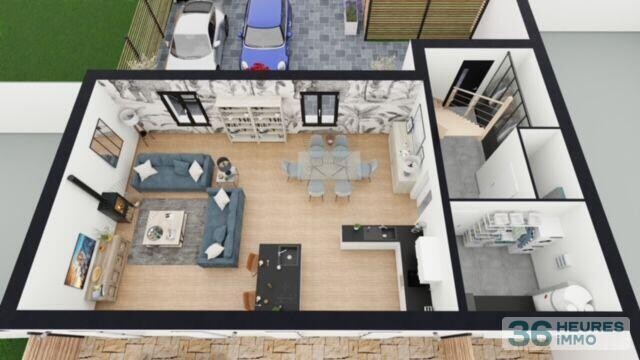 Maison à aménager de 110m²