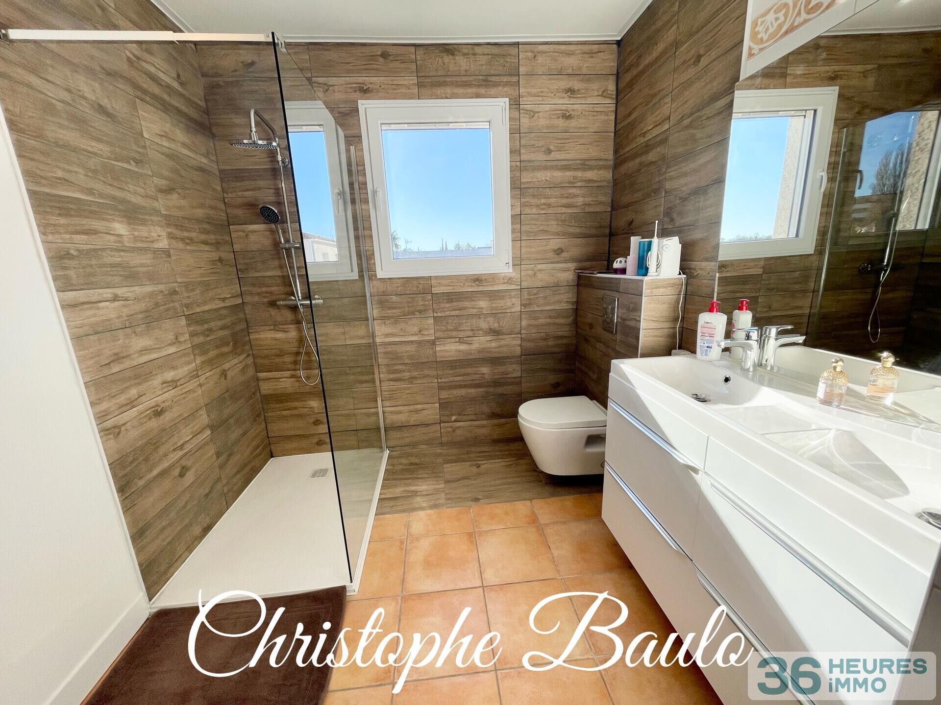 34970) dépt hérault (34), à vendre commune de lattes, appartement t4 130m² + garage + cours