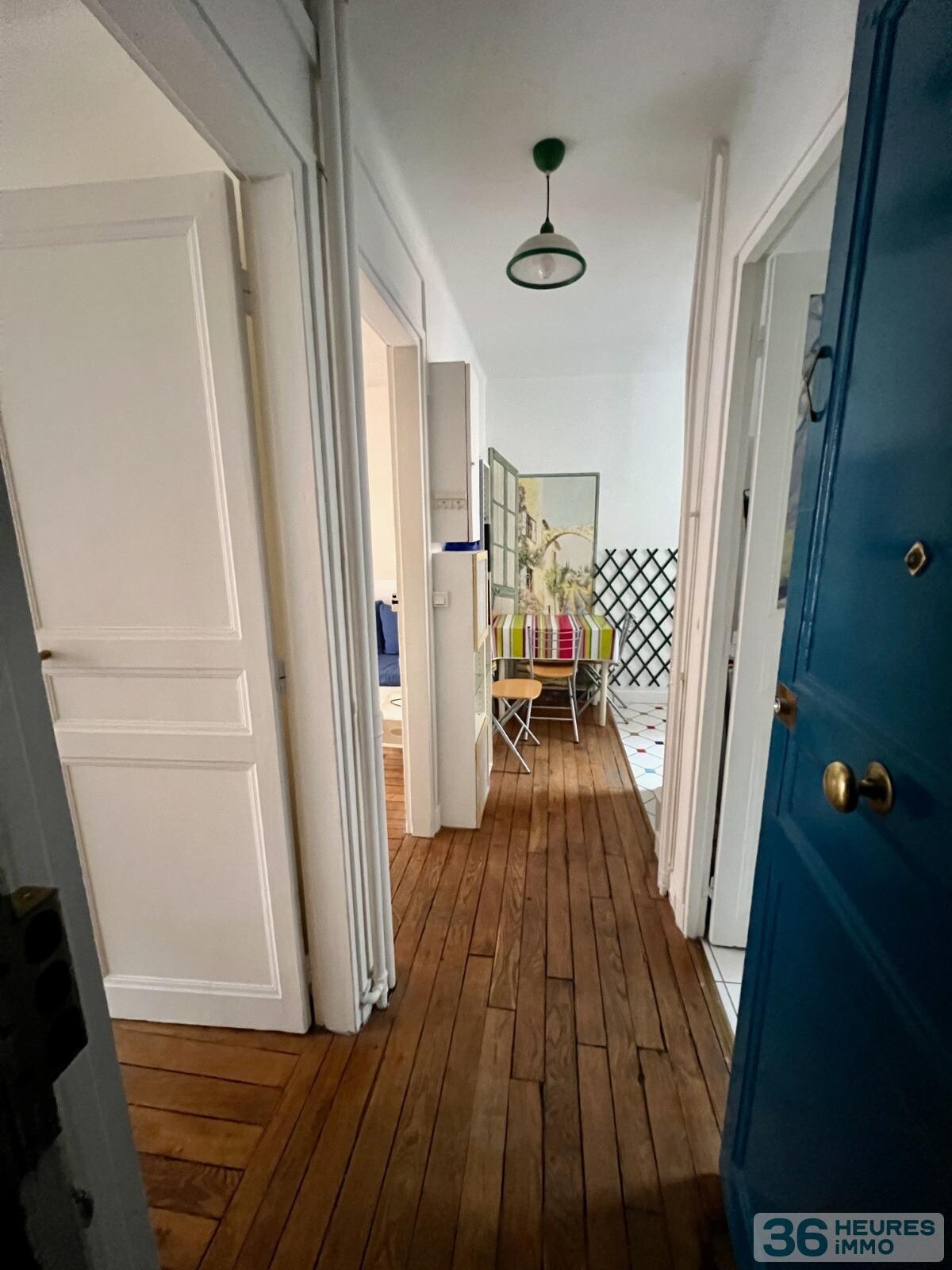 Beau 2 pièces dans immeuble pierre et brique