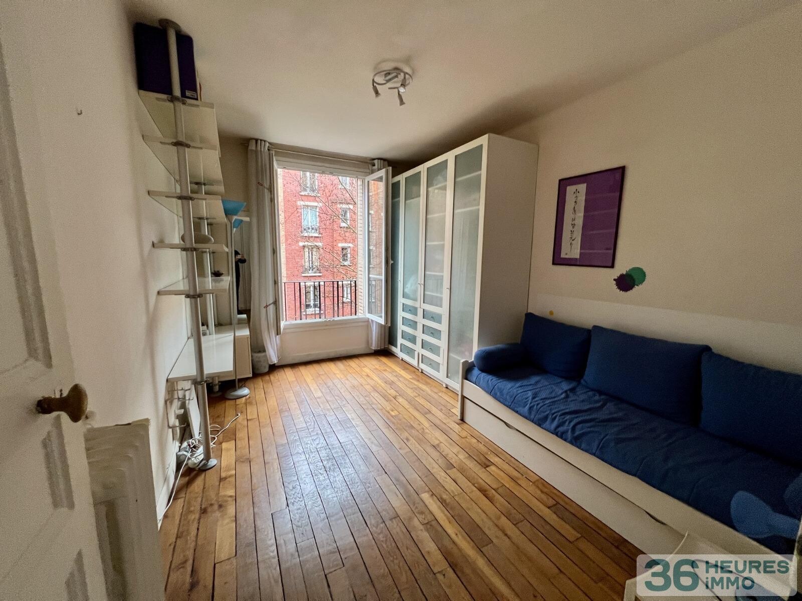 Beau 2 pièces dans immeuble pierre et brique