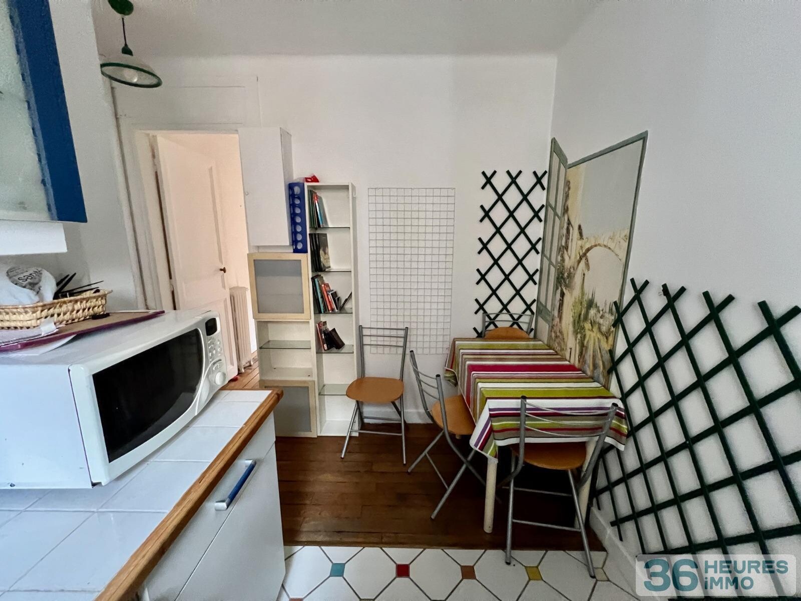 Beau 2 pièces dans immeuble pierre et brique