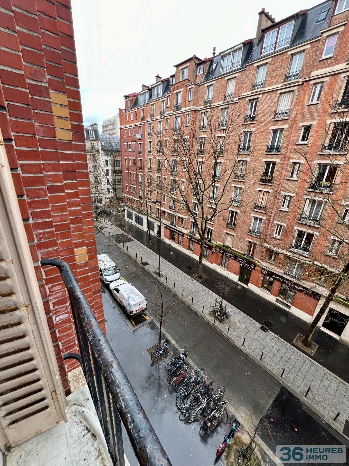 Beau 2 pièces dans immeuble pierre et brique