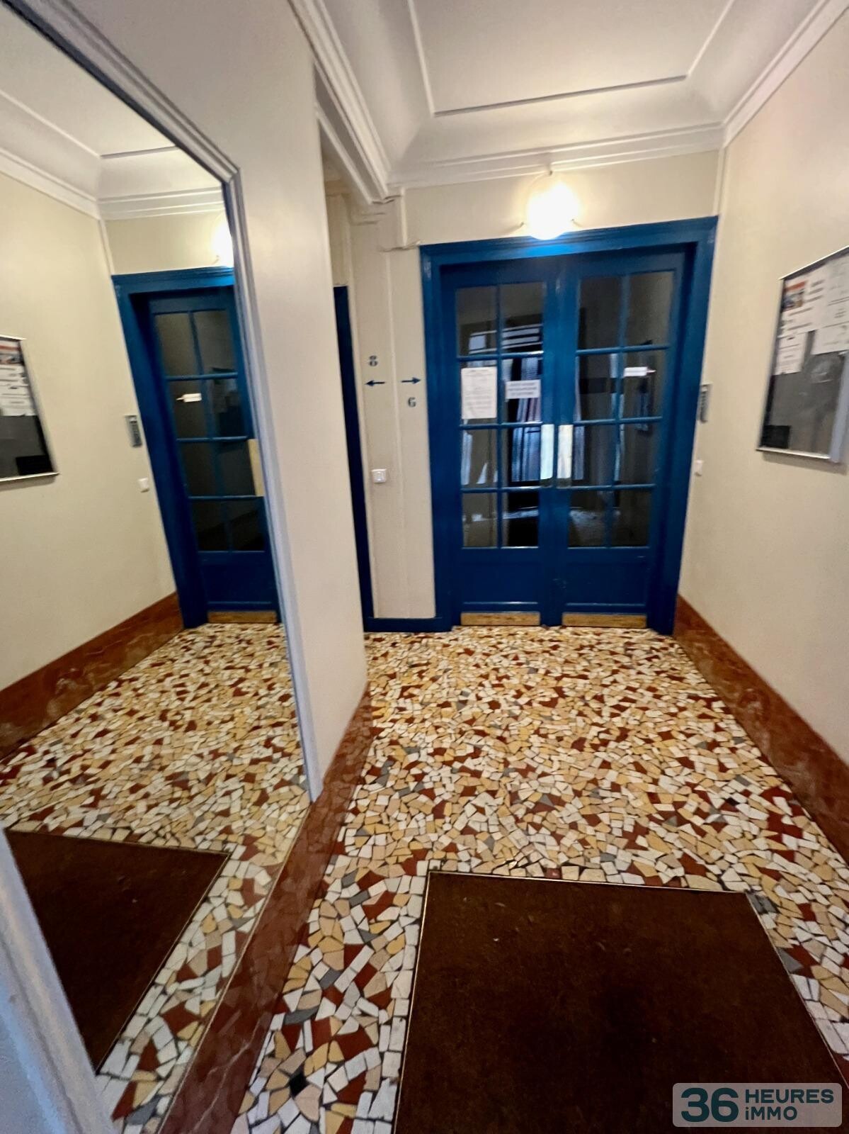 Beau 2 pièces dans immeuble pierre et brique