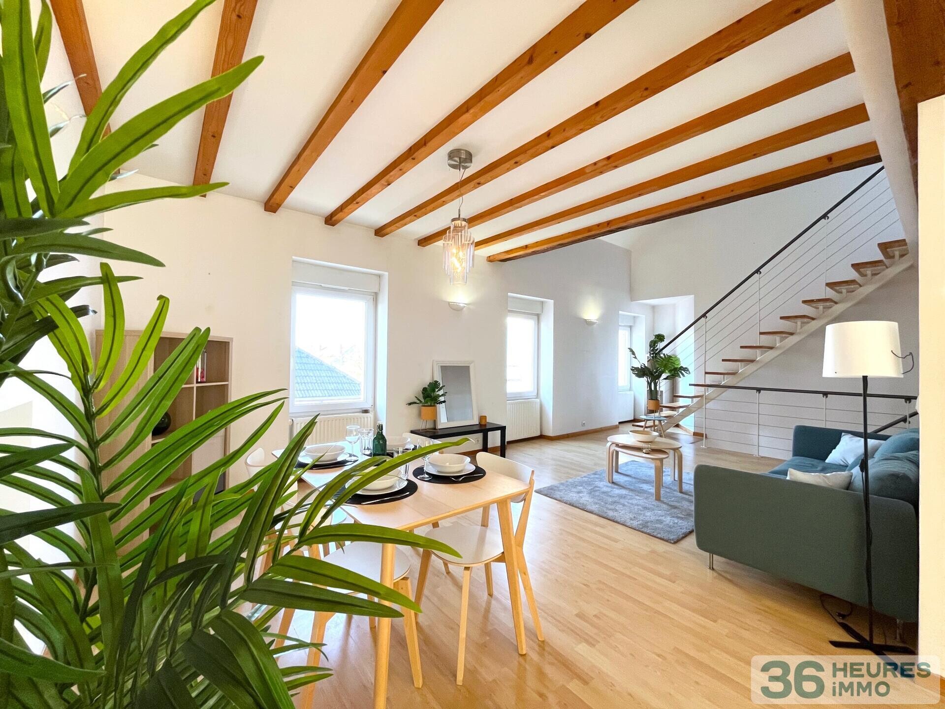 GRAND DUPLEX DE 130M2 DANS PETITE COPROPRIÉTÉ !