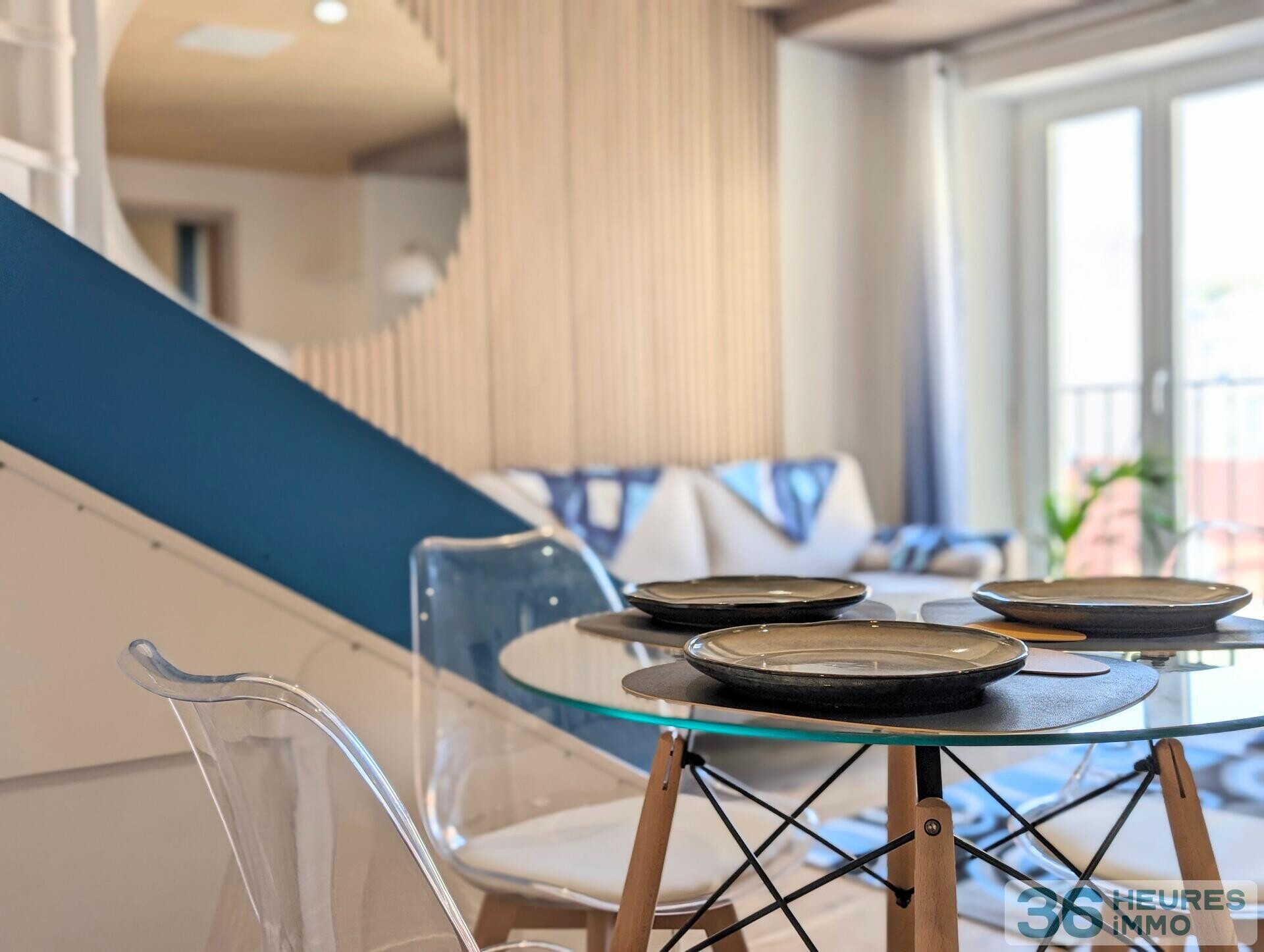 Nice Carré d'Or T3 50m2 Promenade des Anglais Dernier Etage Ascenseur Immeuble Belle Epoque