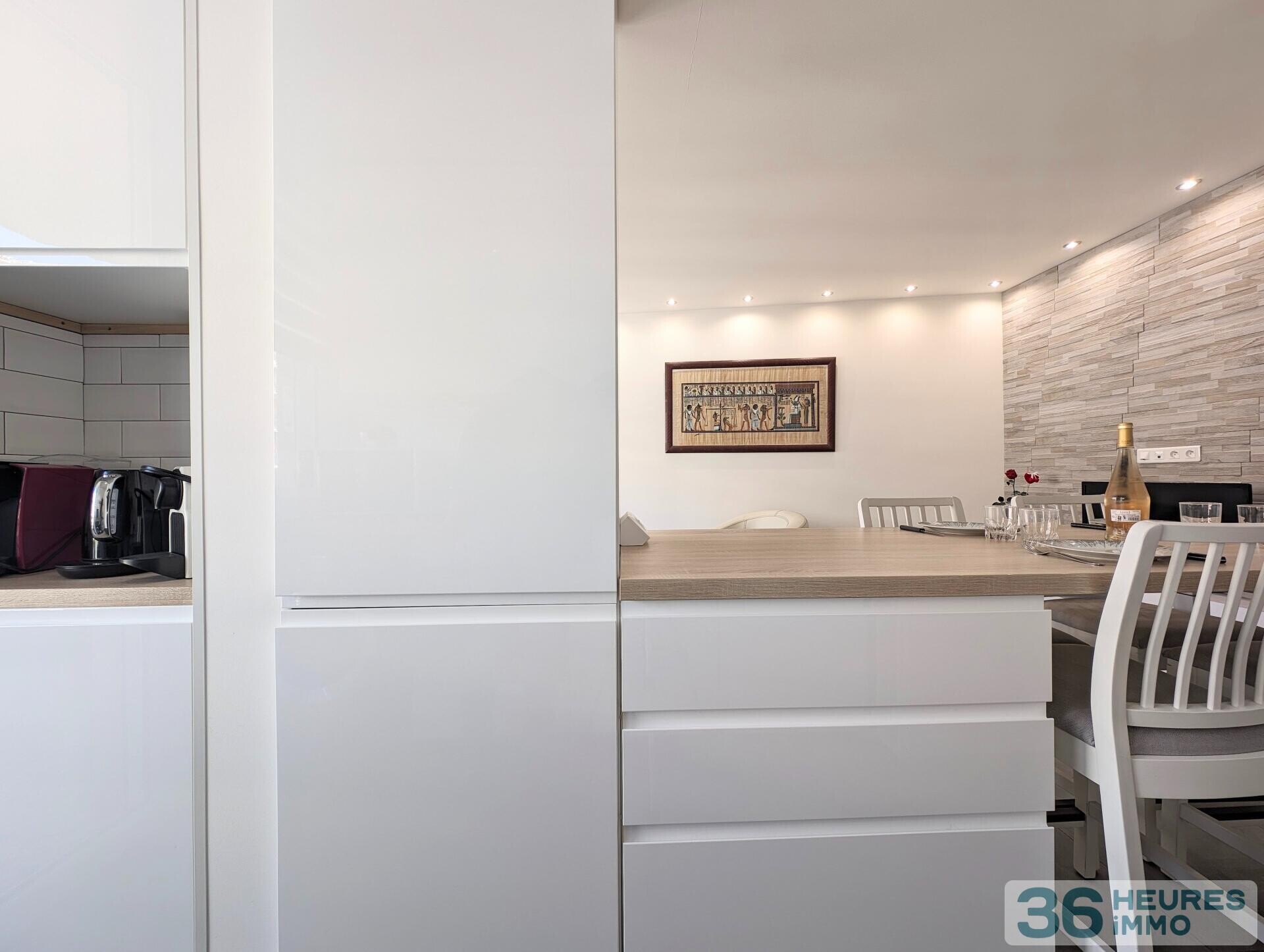 Nice - Californie : Sublime 2p neuf avec 2 Terrasses, cave et aperçu mer