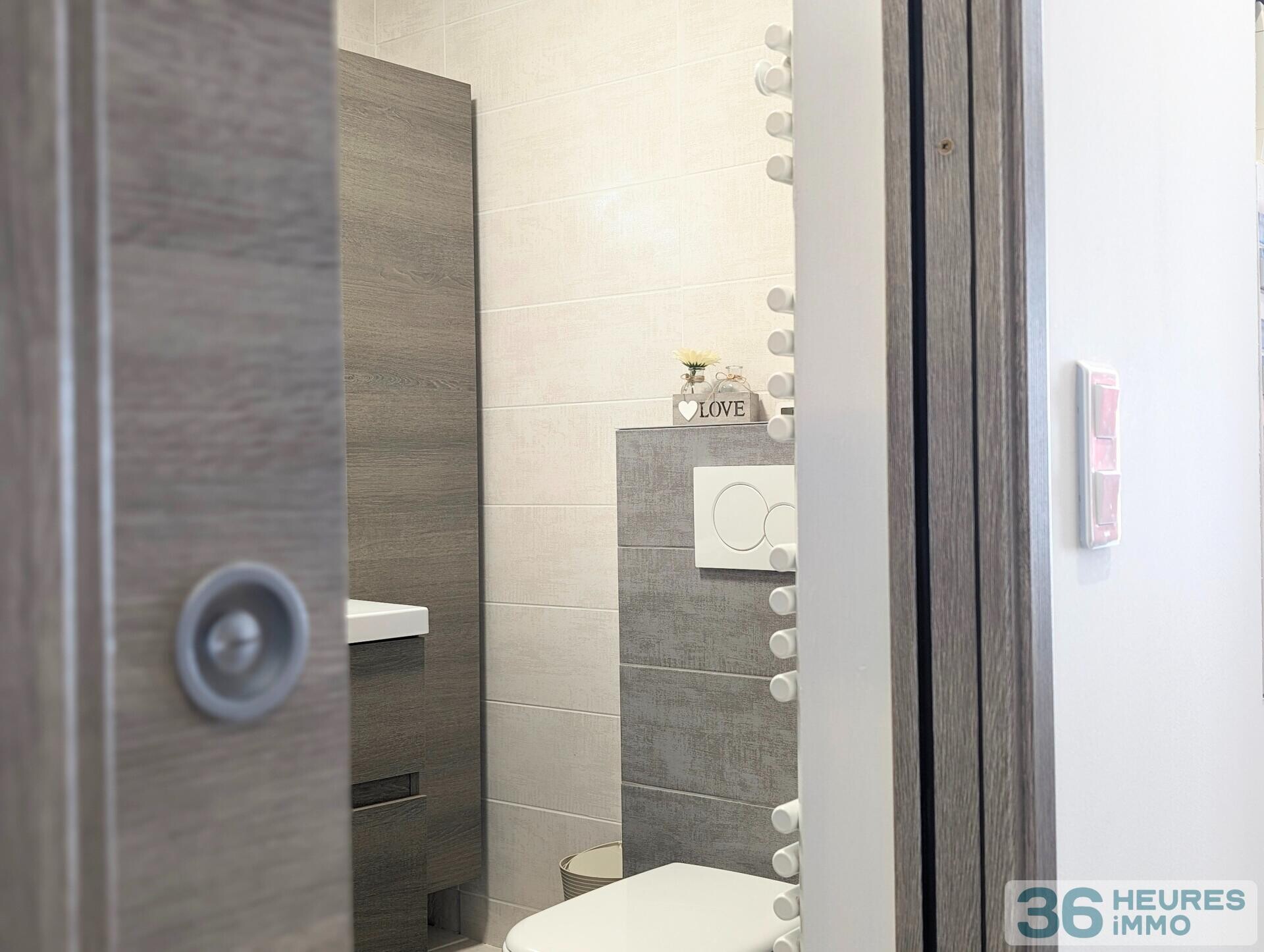 Nice - Californie : Sublime 2p neuf avec 2 Terrasses, cave et aperçu mer