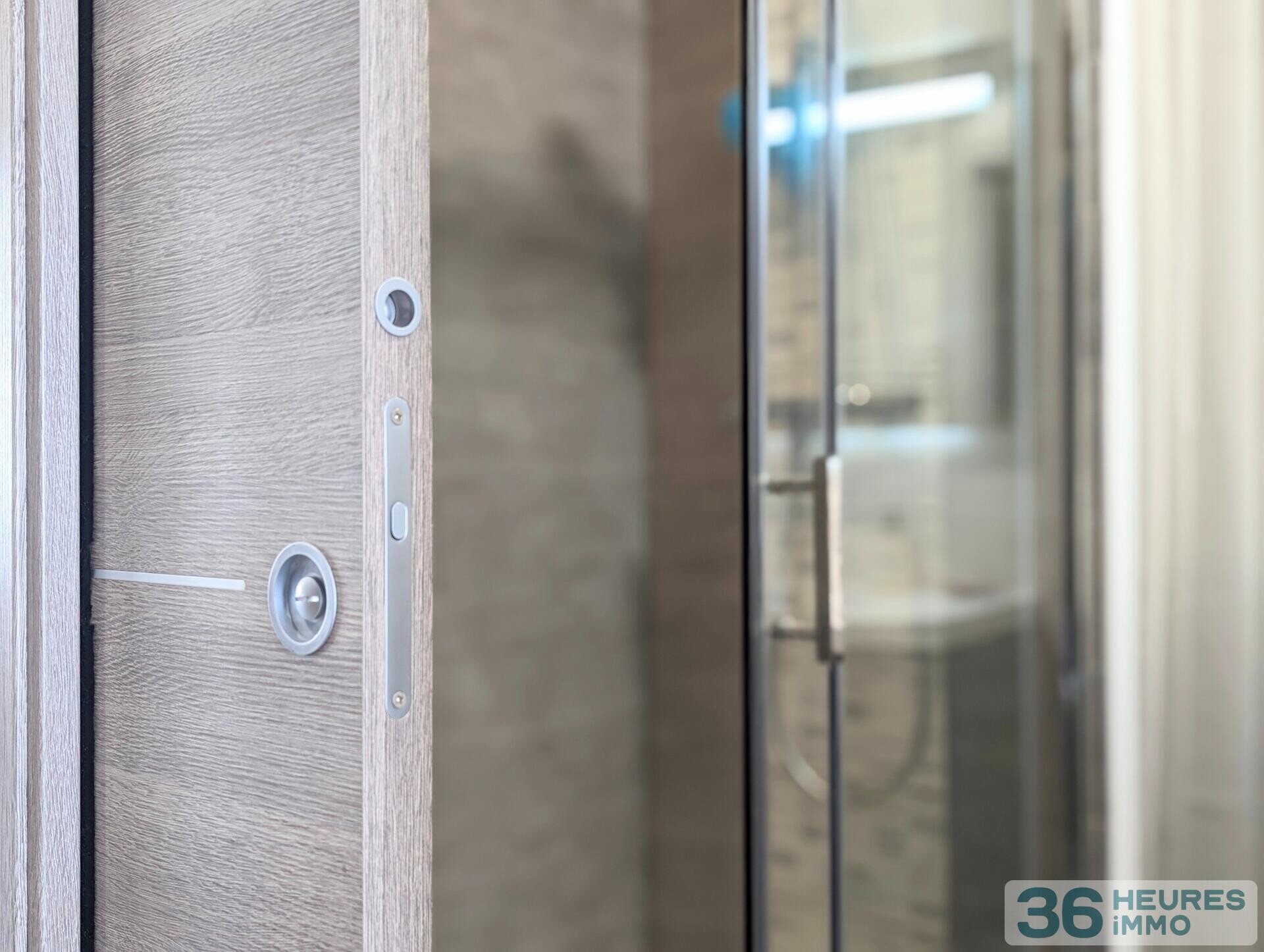 Nice - Californie : Sublime 2p neuf avec 2 Terrasses, cave et aperçu mer