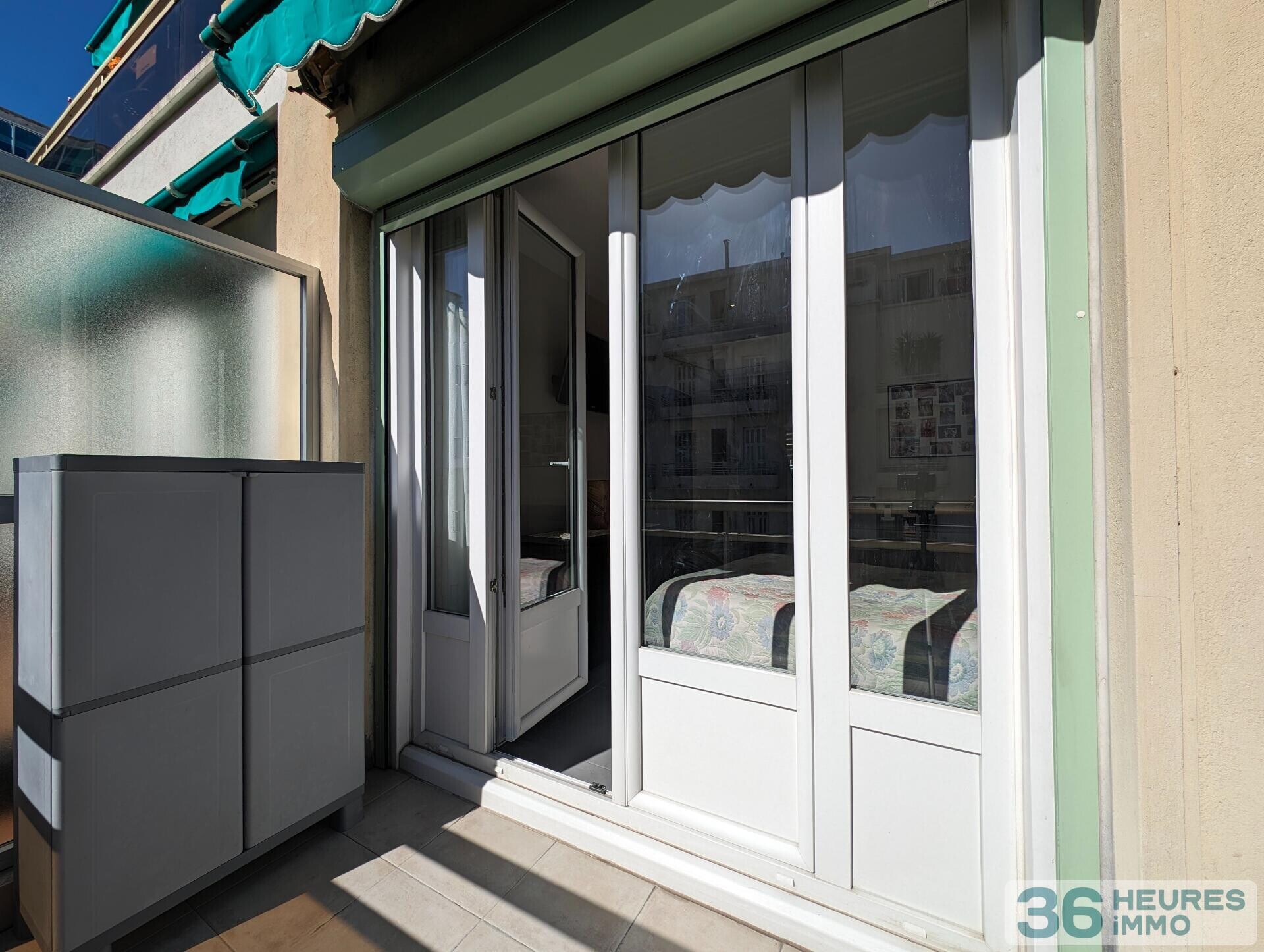 Nice - Californie : Sublime 2p neuf avec 2 Terrasses, cave et aperçu mer