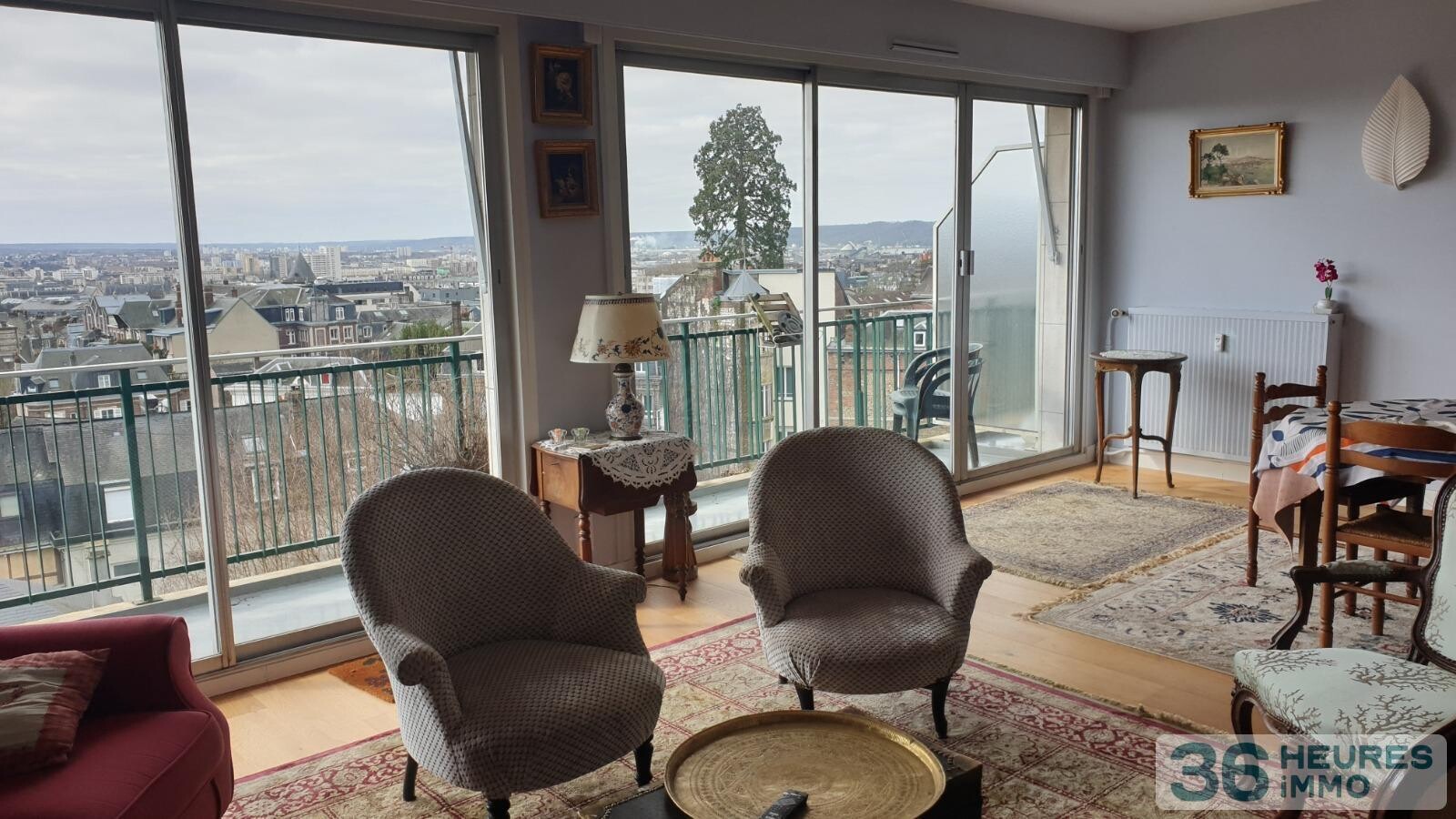 ROUEN QUARTIER GARE-JOUVENET TRES BEL APPARTEMENT AVEC VUE