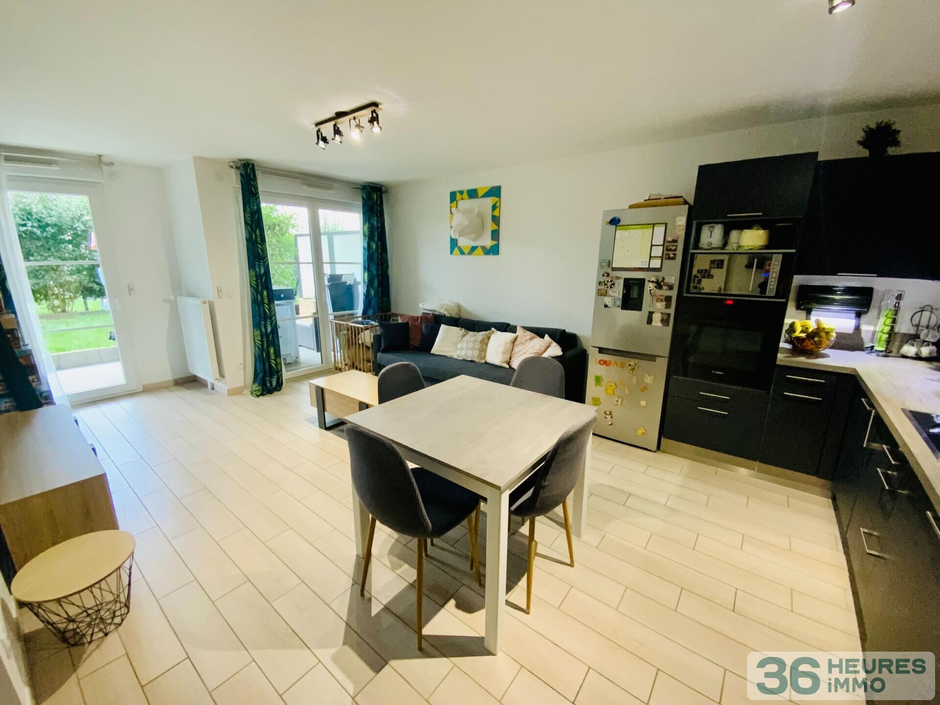 APPARTEMENT 3P JARDIN CENTRE VILLE