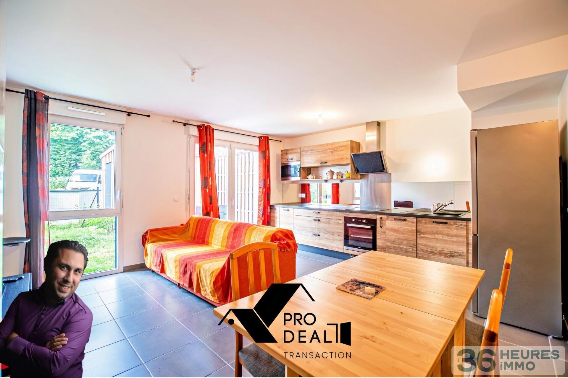 Appartement Type 2 avec jardin