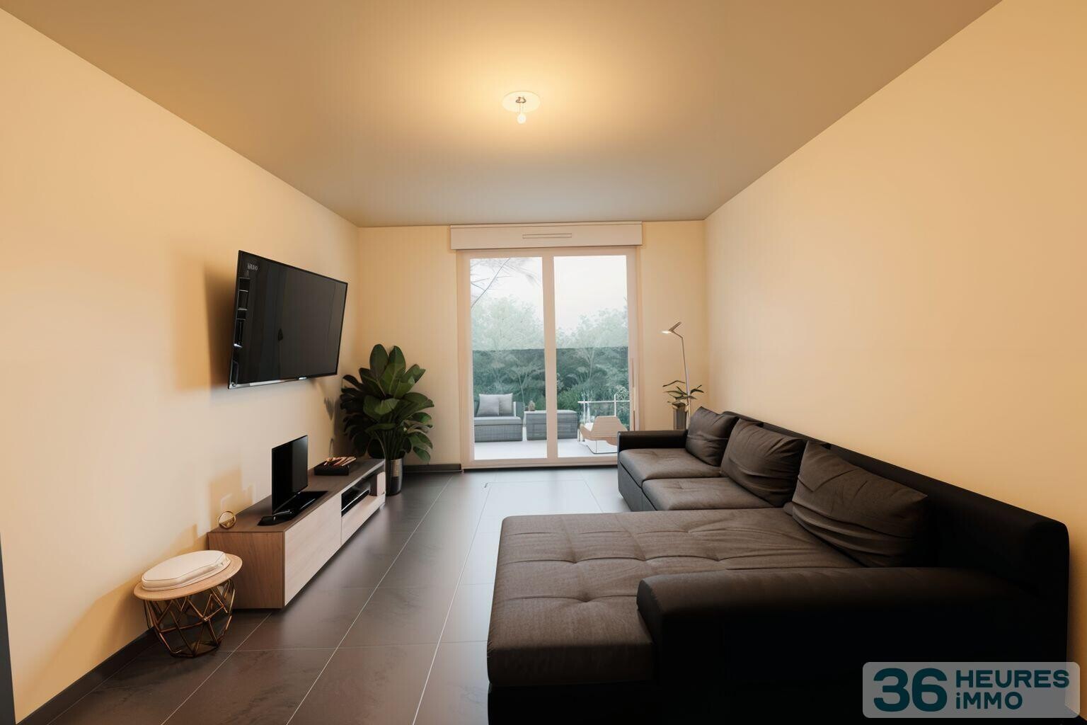 Appartement 3 pièces en rez-de-jardin