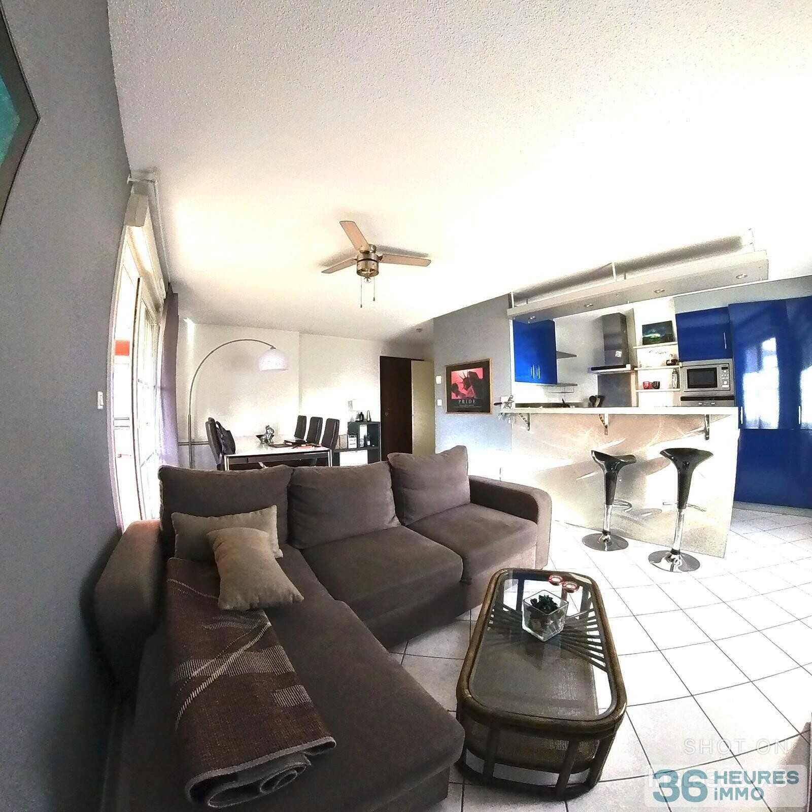 Grand T2 avec terrasse et garage