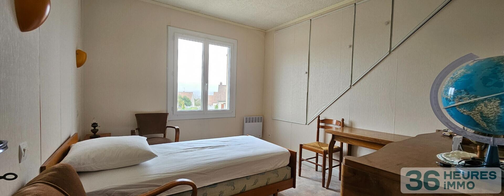 Saint-Ouen : maison de 90m² de plein pied avec 3 chambres