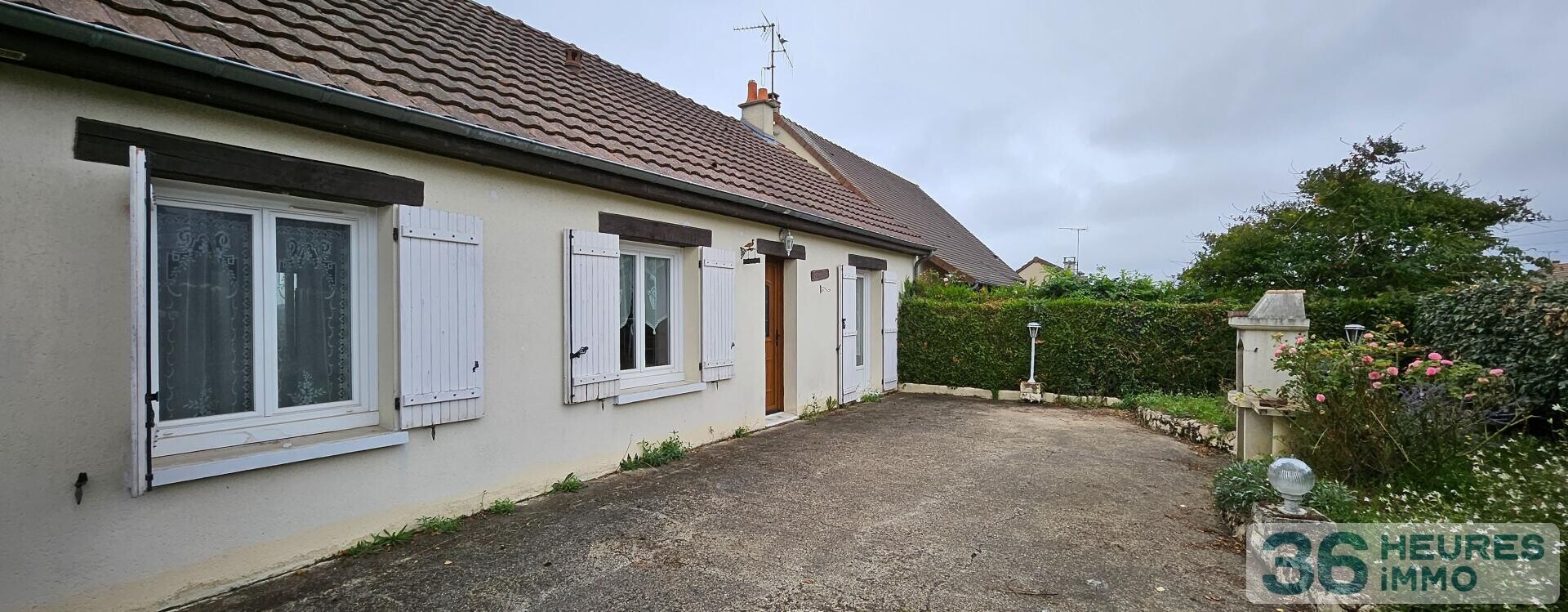 Saint-Ouen : maison de 90m² de plein pied avec 3 chambres