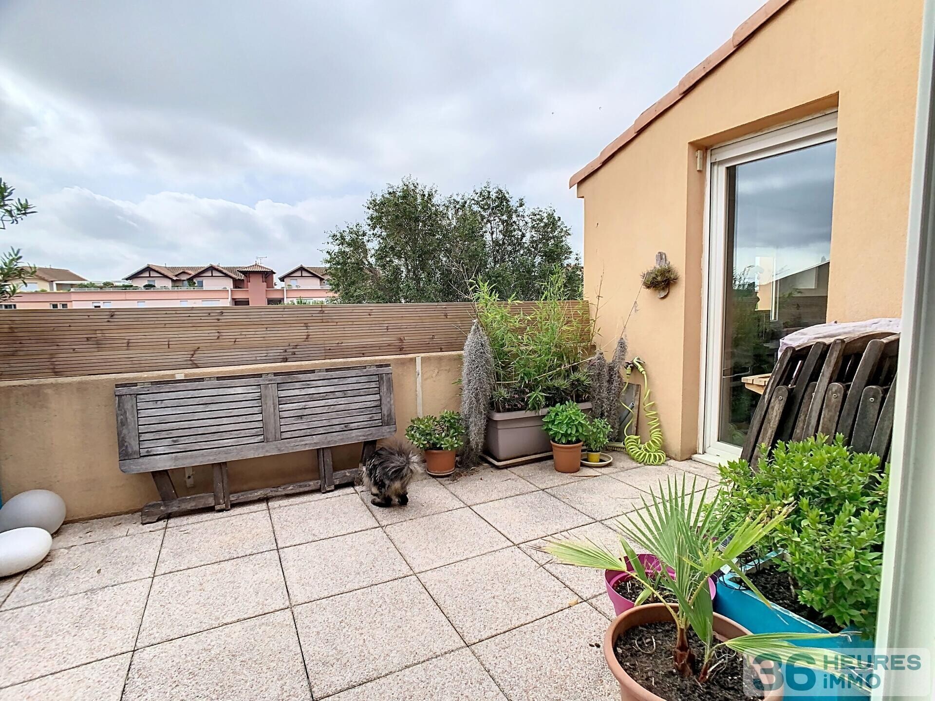 Lattes centre appartement type 3 avec garage