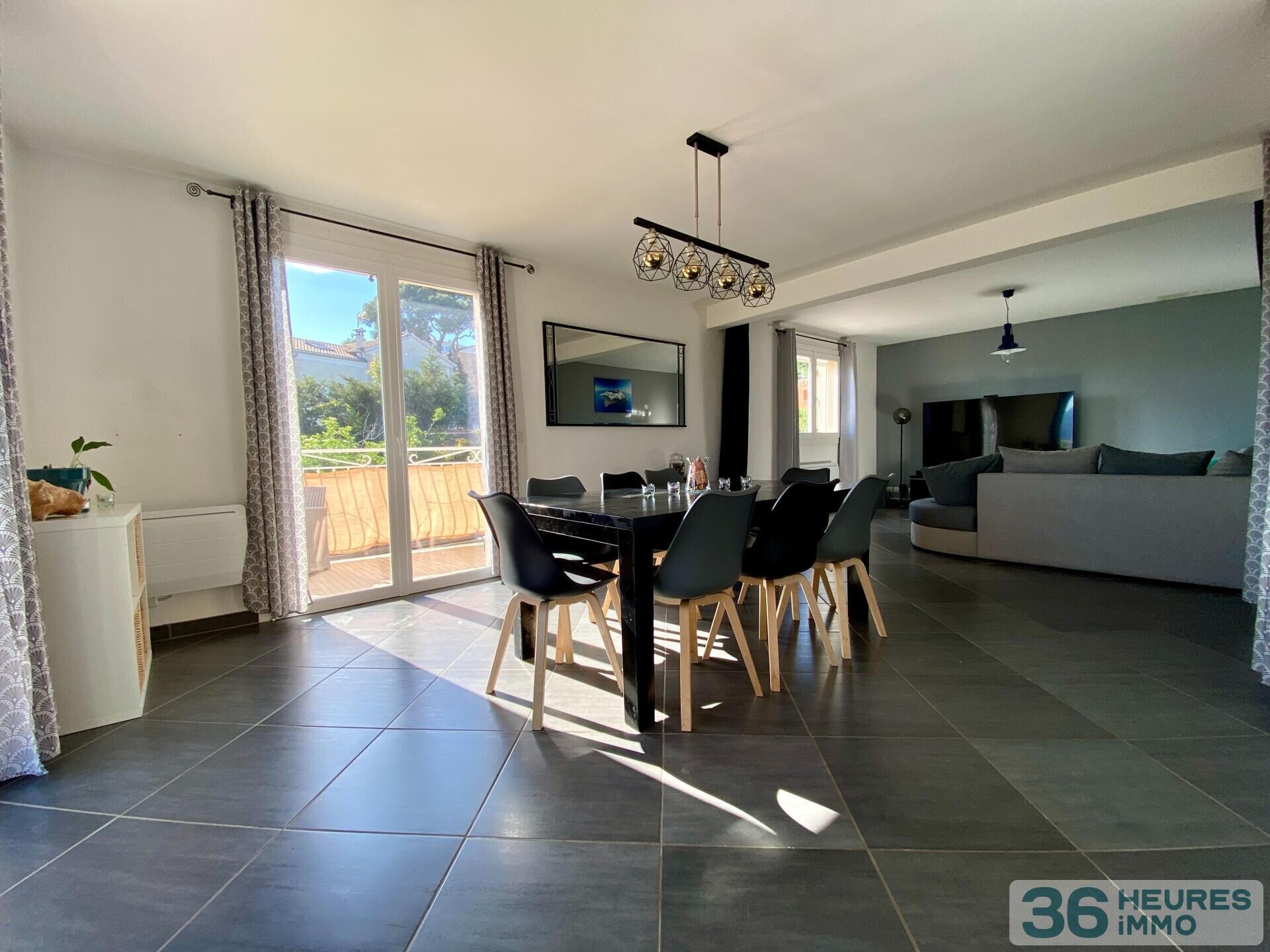 Grand 3 pièces avec jardin et piscine