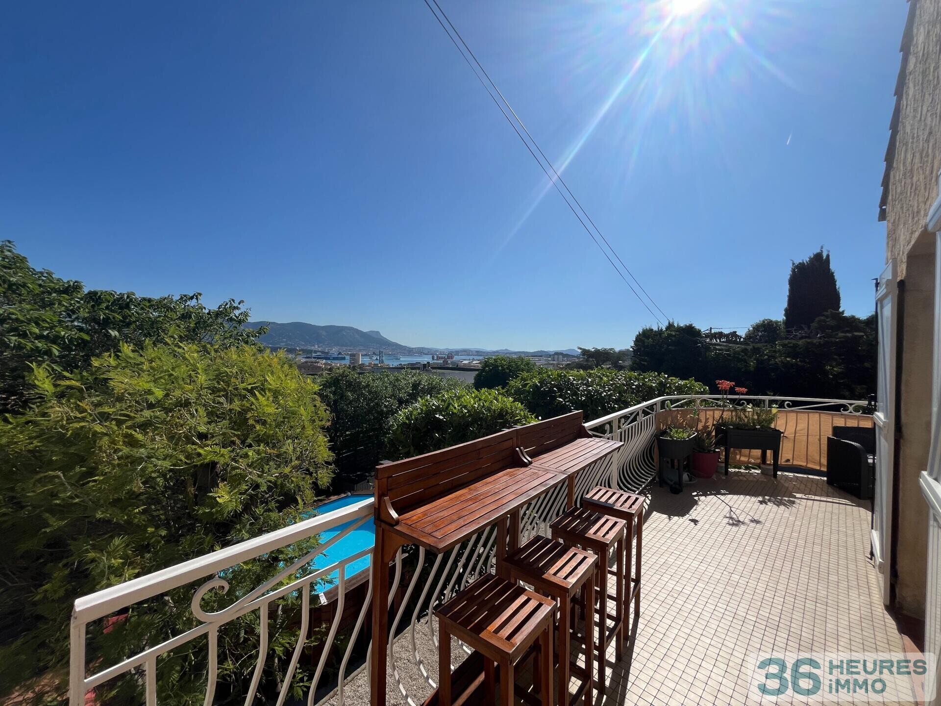 Grand 3 pièces avec jardin et piscine