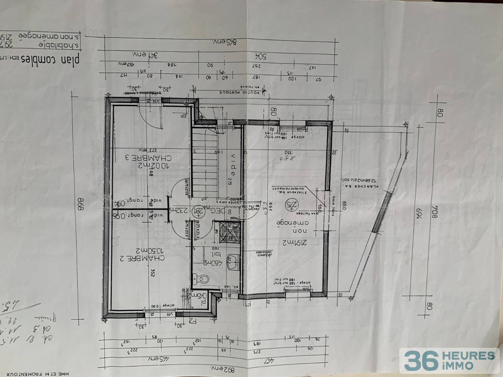 Maison de ville en bon état