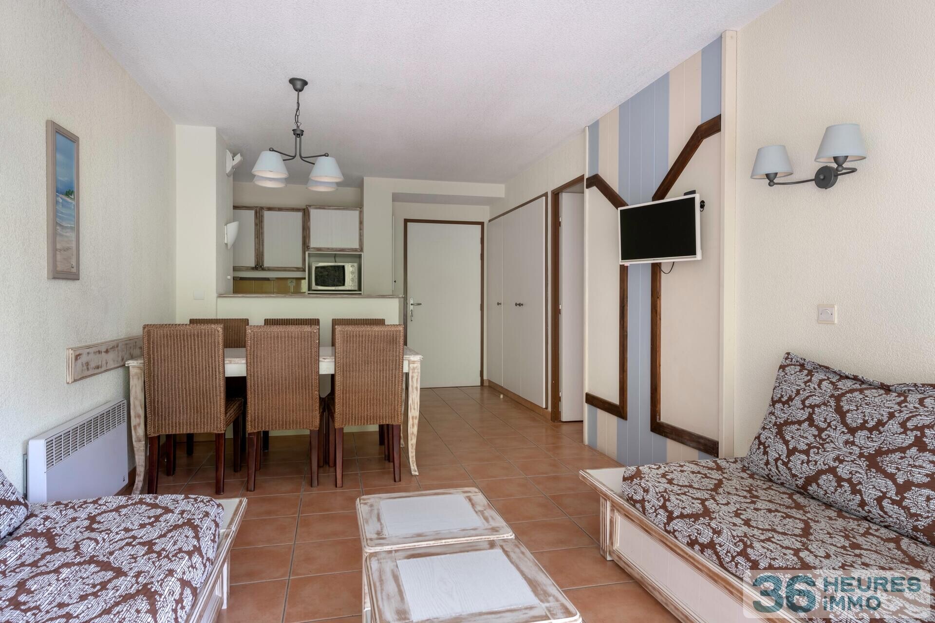 Appartement T2/T3 - Proche Plage - Vue sur Parc