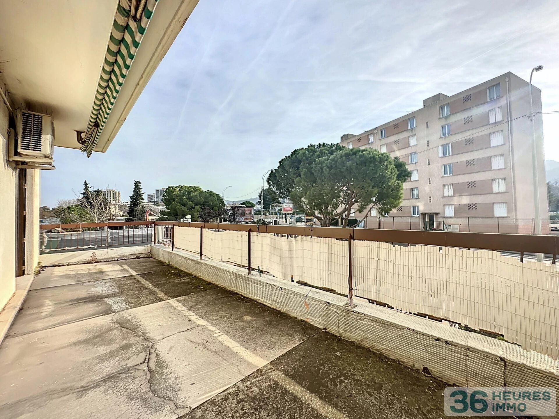 Confortable T2/3 avec grande terrasse exposée Est