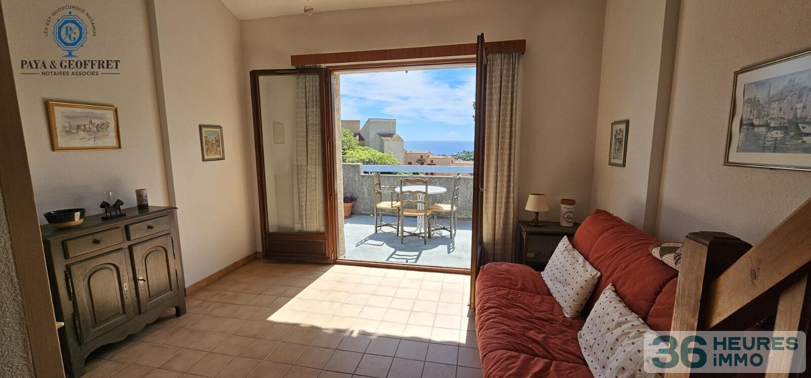 Vente studio de 20m² vue mer à CAVALAIRE SUR MER