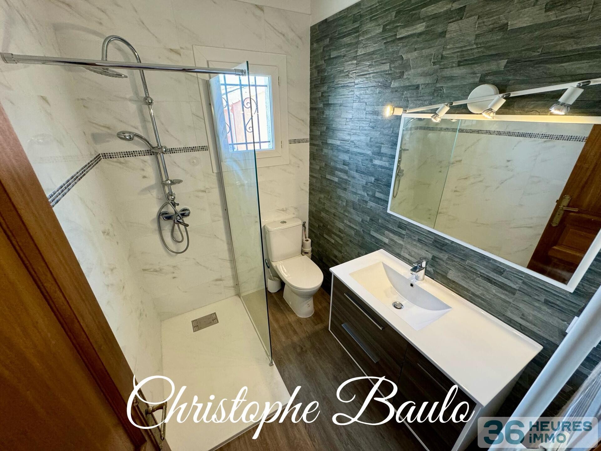 dépt hérault (34), à vendre à villeneuve les maguelone, maison t4 120m2 + garage + 600m2 terrain