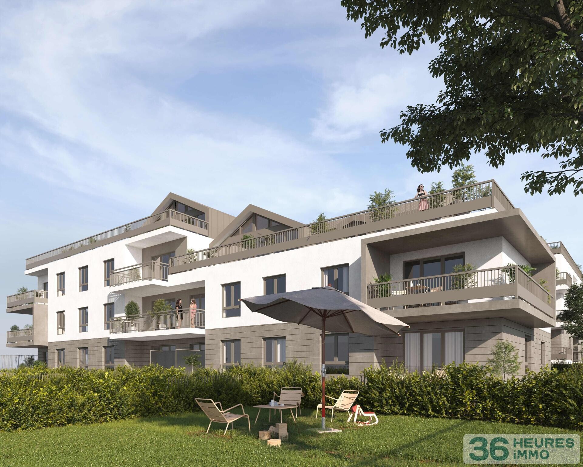 Logement 2 pièces NEUF