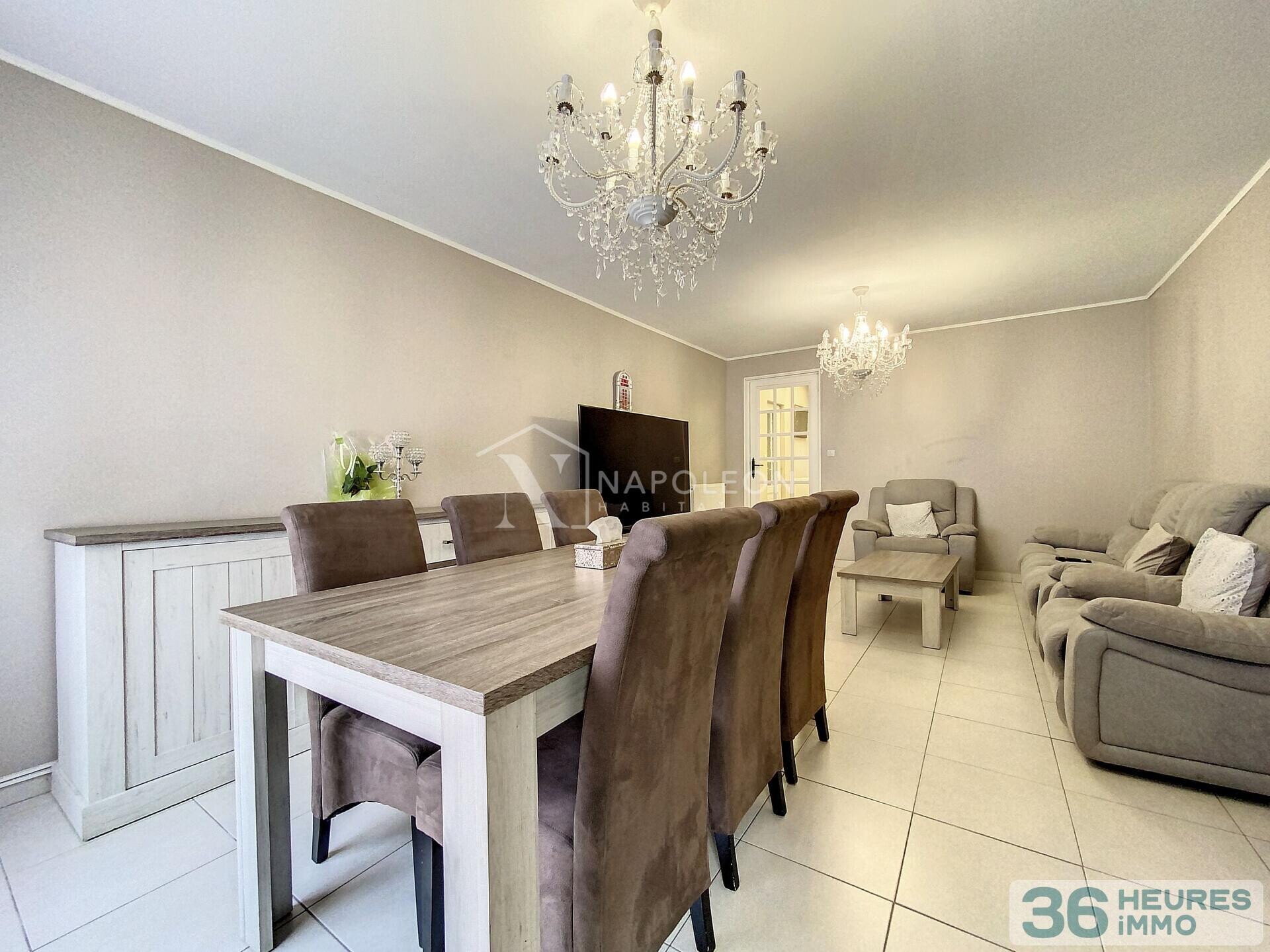Maison 4 chambres + grand garage