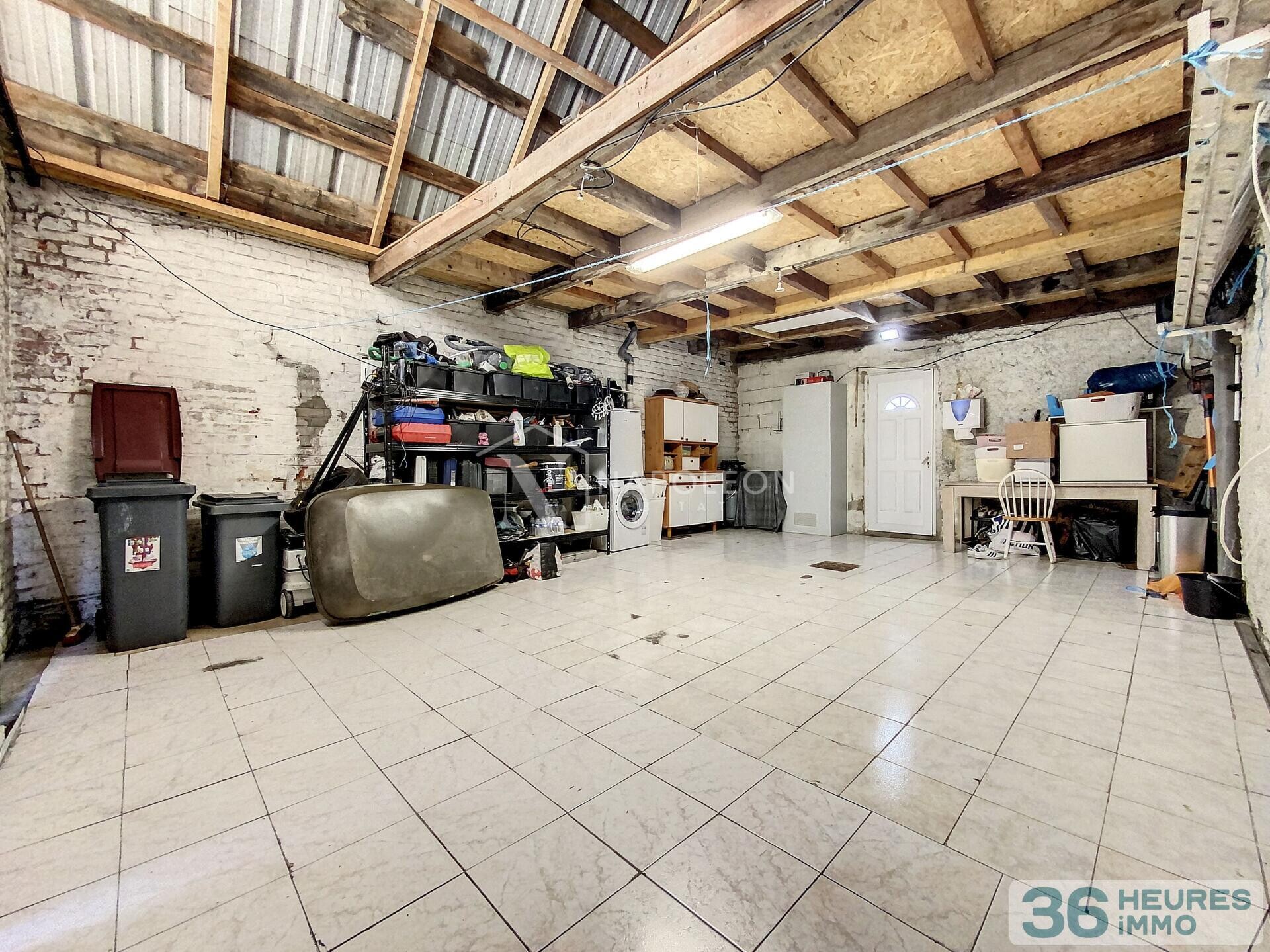Maison 4 chambres + grand garage