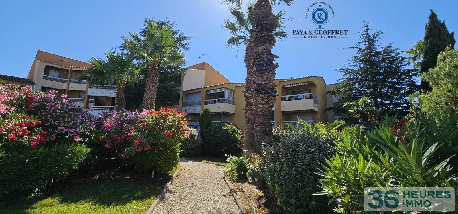 Appartement de 29m² avec terrasse et garage au LA LAVANDOU