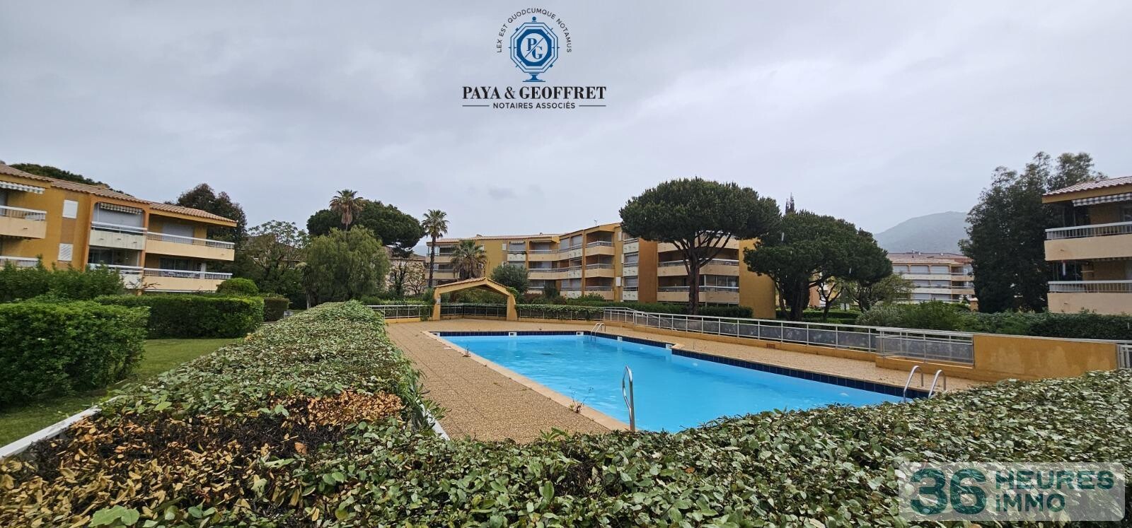 Appartement de 29m² avec terrasse et garage au LA LAVANDOU