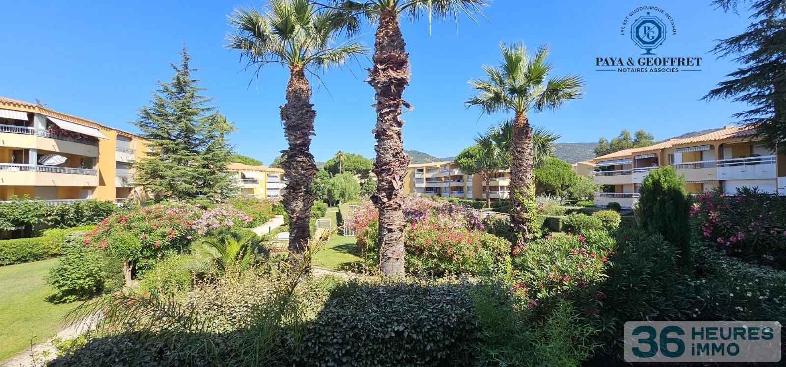 Appartement de 29m² avec terrasse et garage au LA LAVANDOU
