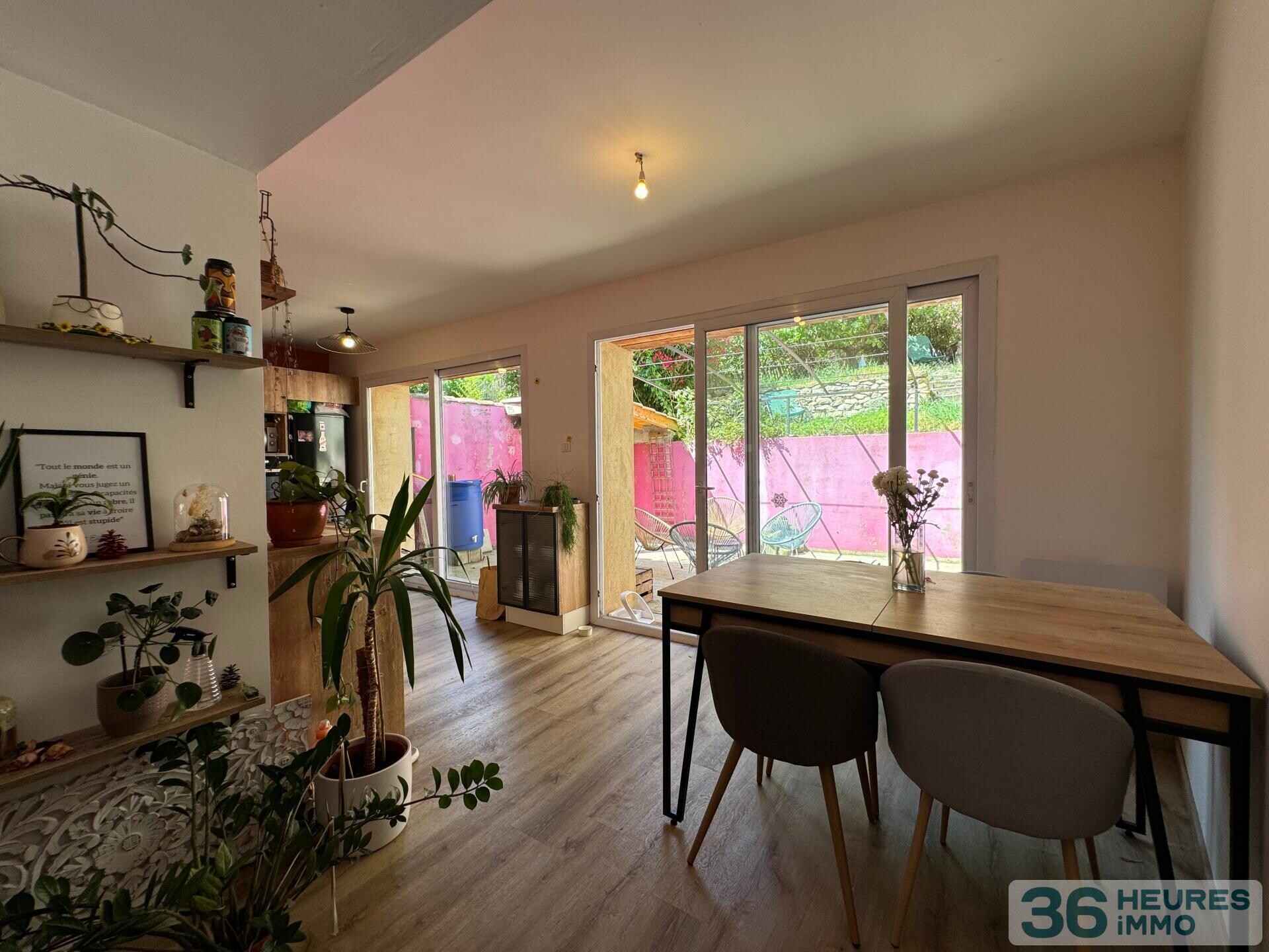 Appartement 3 pièces d'environ 66 m² avec terrasse et jardin à La Bégude-de-Mazenc