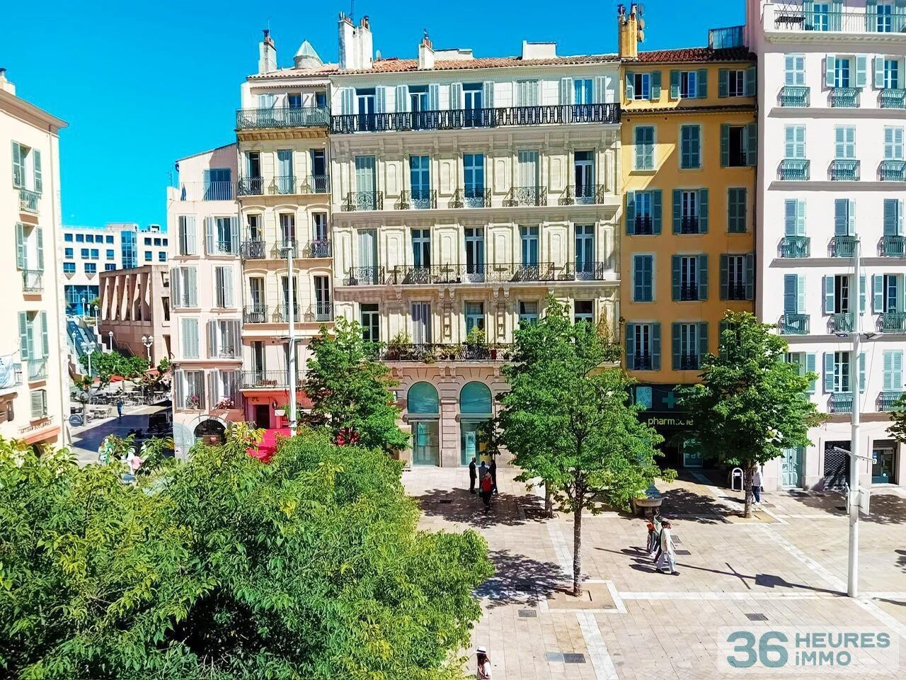 Appartement 3 pièces, vieux port 
