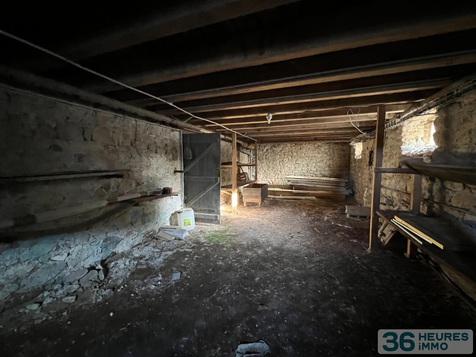 Maison divisée en 3 lots